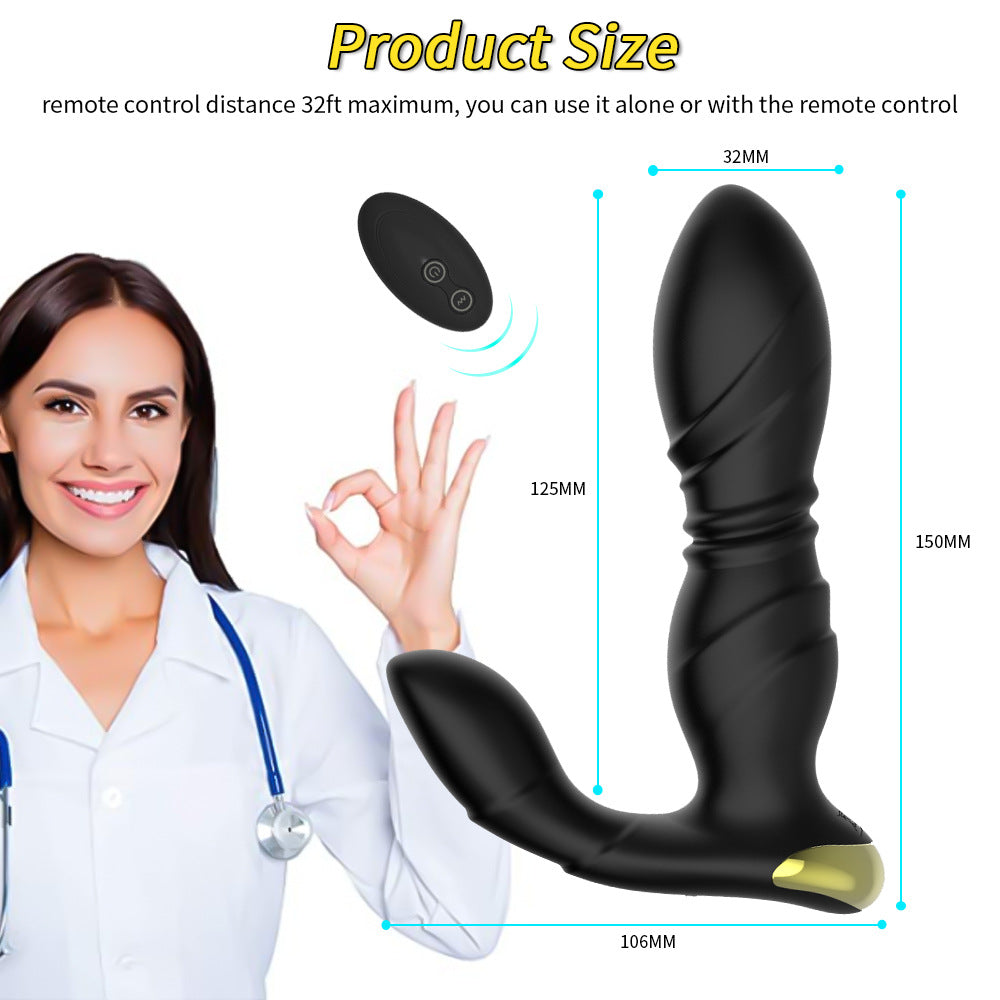 Silicone Thrusting Dildo Vibrator Prostate Massager Clitoral App Control Vibrator dildo vibrator for women