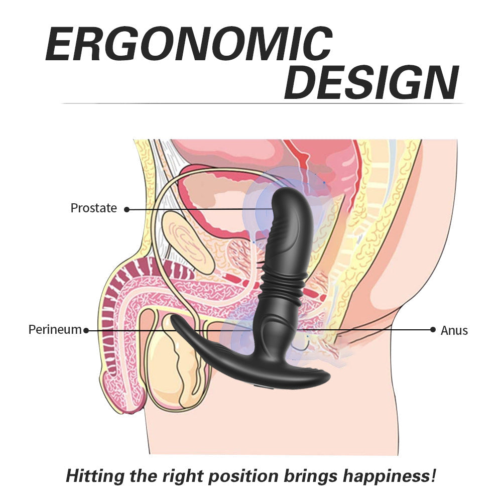 USB Charging Male Vibrating Wireless Remote Control Masturbator Sex Toys Prostate Massager Plug Anal Anal Plug Vibrator For Men