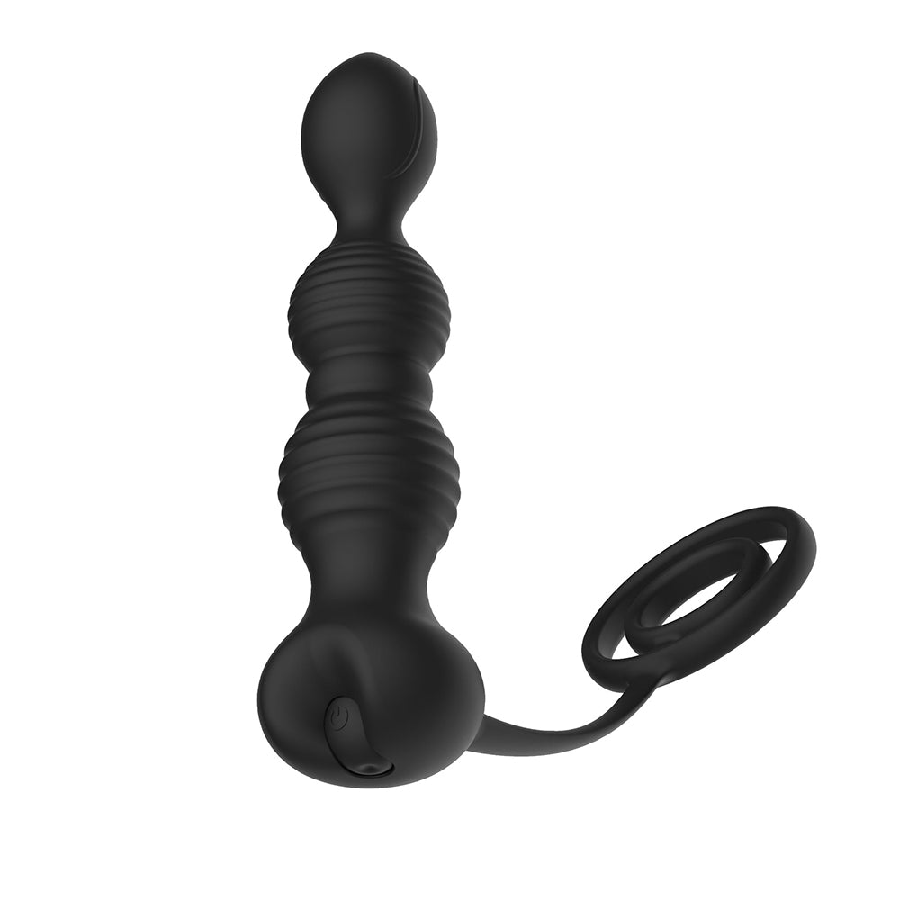 Anal masturbation butt plug wireless remote control 10 Frequency vibration prostate massager for men and women