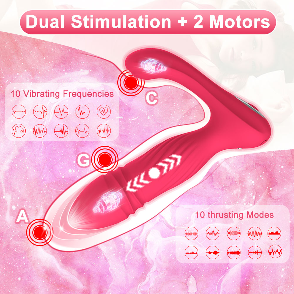 Silicone women vibrator wireless remote control vibrating panties g spot clitoral stimulator dildo female masturbation