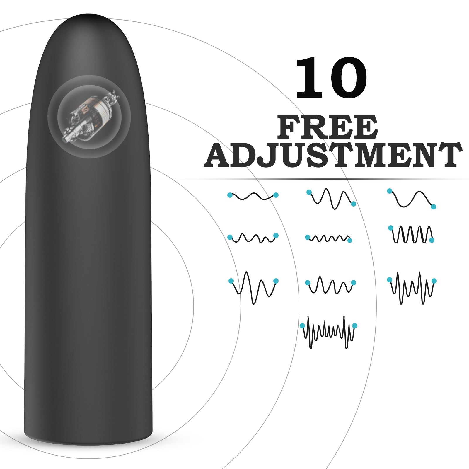 Anal Clitoris Stimulation G Spot Vibrating 10 Modes Rechargeable Bullet Wireless Remote Control Vibrator Egg for Women Sex Toy