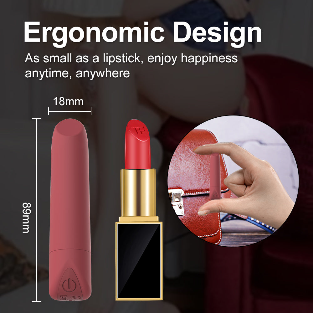 luxury vibrador female de bala Portable Lipstick Vibrating Egg Female Masturbation Charging Bullet Vibrator sex toy women