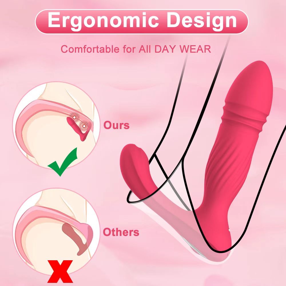 Silicone women vibrator wireless remote control vibrating panties g spot clitoral stimulator dildo female masturbation