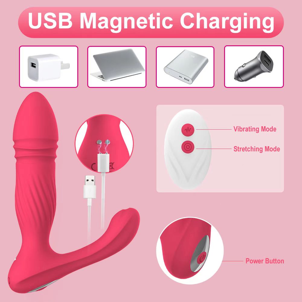 Silicone women vibrator wireless remote control vibrating panties g spot clitoral stimulator dildo female masturbation