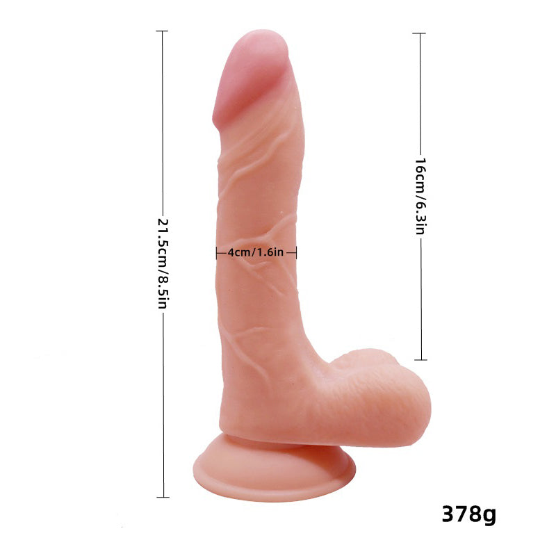 Liquid Silicone Realistic Huge Dildo Cock Suction Cup Women Sex Toys