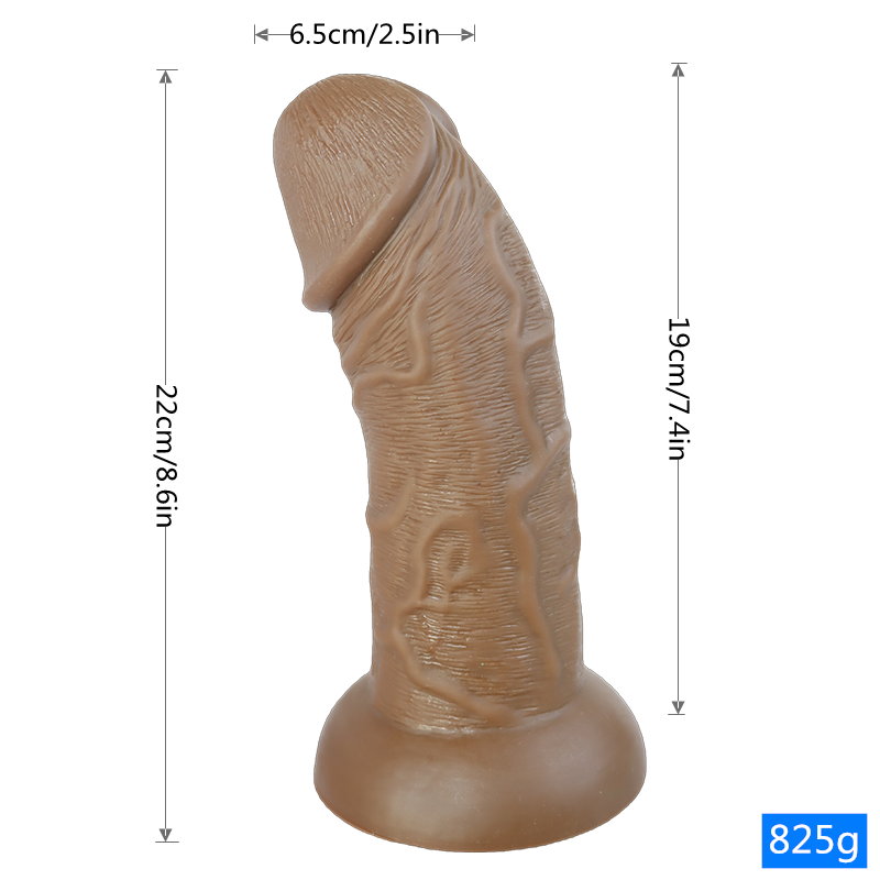 Real Men Skin Dildos Soft Silicone Suction Cup Big Huge Sex Toys For Women