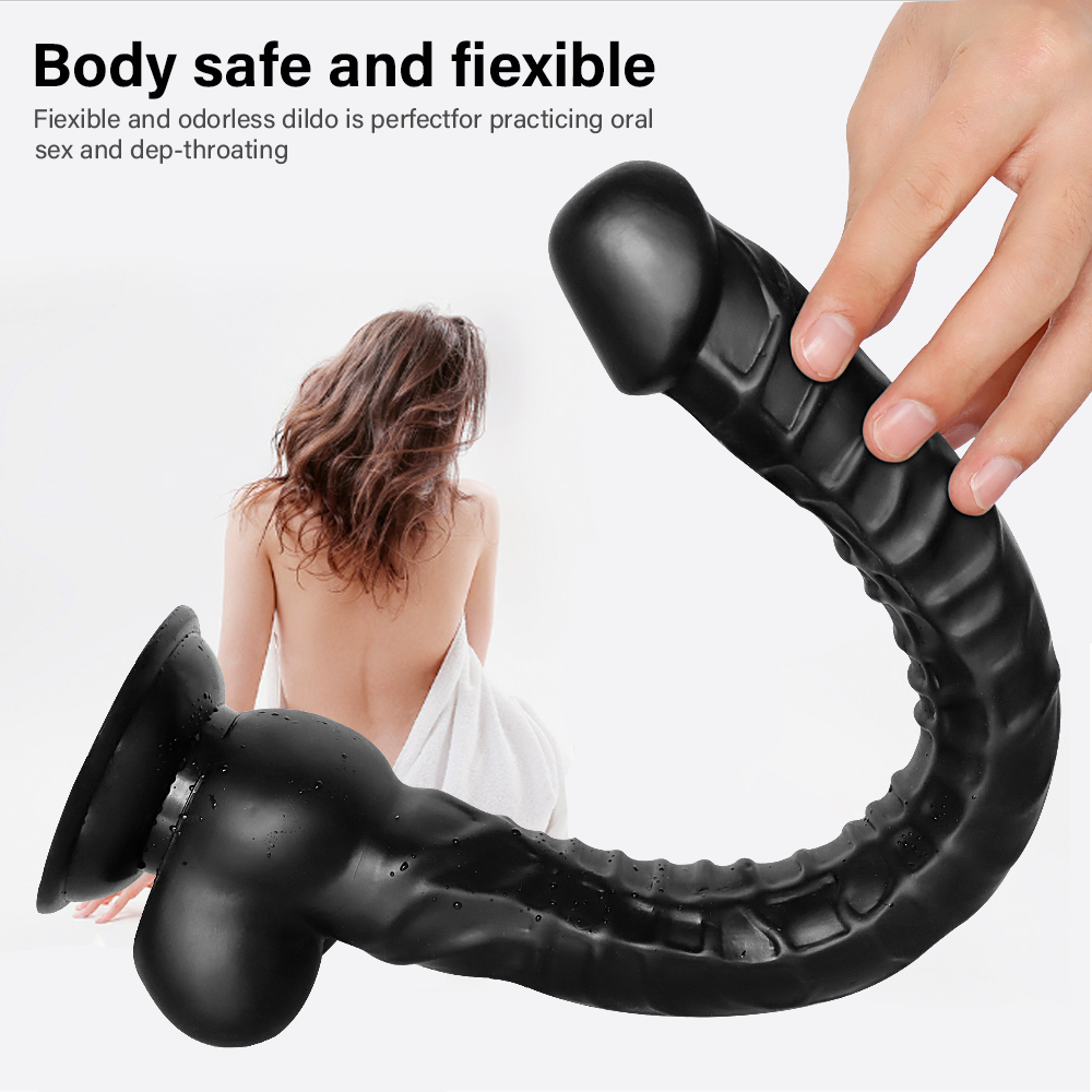 High-quality PVC Real Man Dildo with Suction Cup Erotic Toys Soft Flesh Color for Female sex toys
