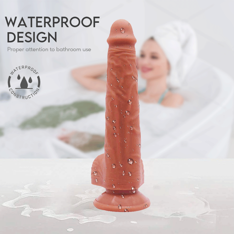 Liquid Silicone Dildo – 8.26" Total Length | Soft Single-Layer Design