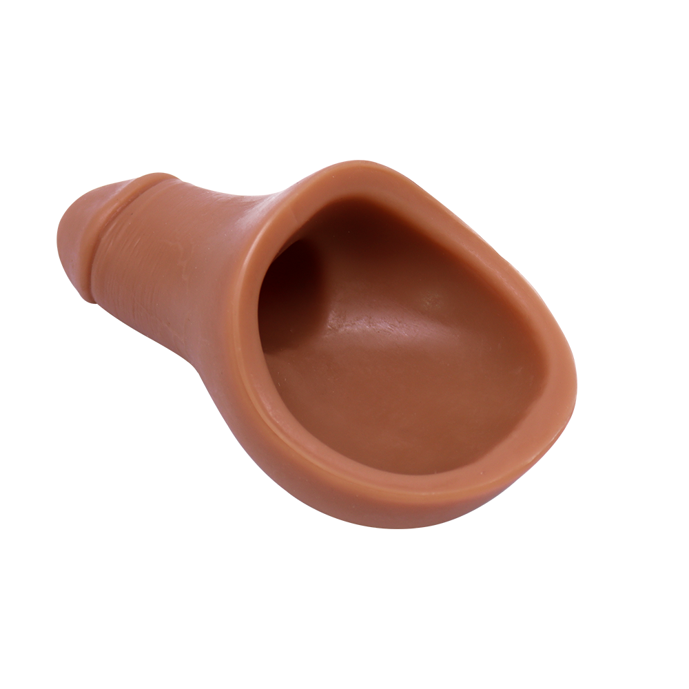 Single-Layer Liquid Silicone Dildo – 6.3" Length, 3.15" Diameter, Soft & Realistic