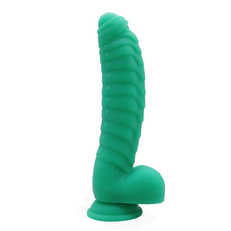 Single-Layer Liquid Silicone Dildo – 8.66" Total Length | Soft & Realistic