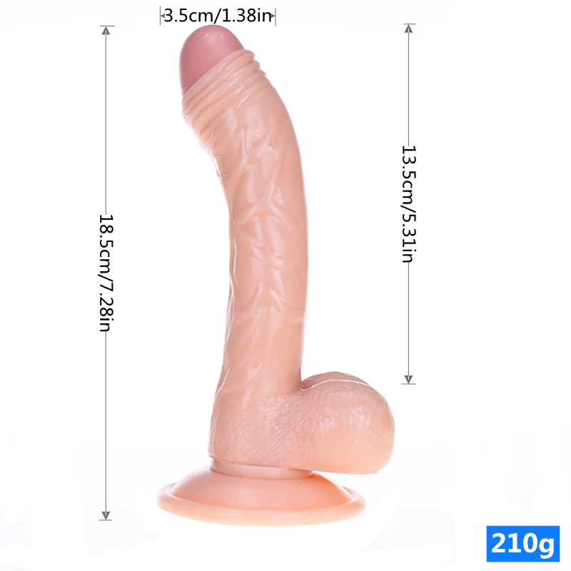 New Realistic Huge Dildo Suction Cup Anal Vagina G-Spot Sex-Toys for Women