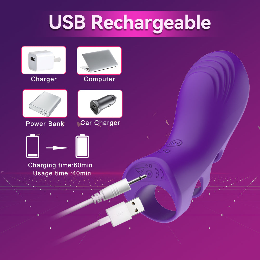 Electric Sex Toy Mini Finger Vibrator With Double Motors Clitoris G Spot Massager Egg Vibrator Toys For Women