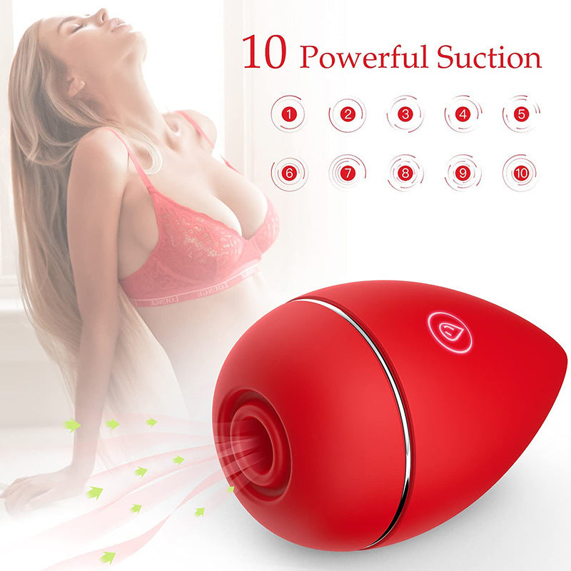 Sex Toys 10 SpeedG Spot Beauty Egg Shape Vibrator Breast Nipple Clitoral Sucking Clit Stimulator Vibrator Sex Toys for Women
