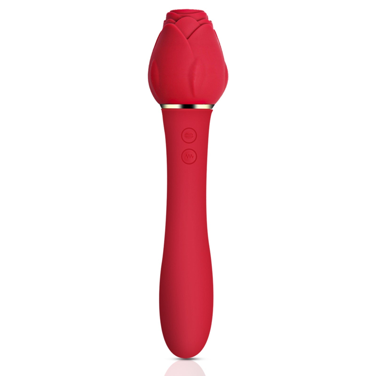 Female rose suction vibration massage stick masturbator can be inserted into private parts, adult sexual products for couples