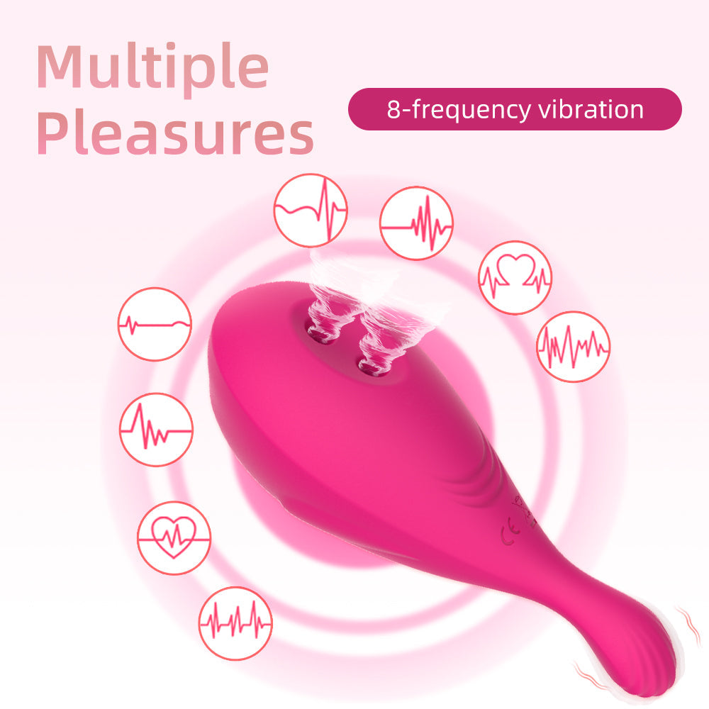 Noiseless Sub Clitoral Vibe Remote Control Vibration Clitoral Lover Vibe For Women
