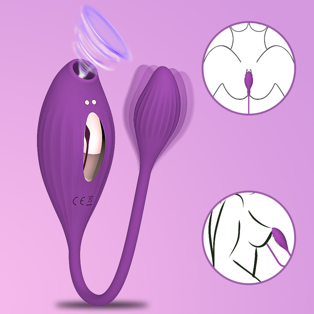 Silicone G-spot women vibrator clitoral stimulator masturbation sucking vibrator for women