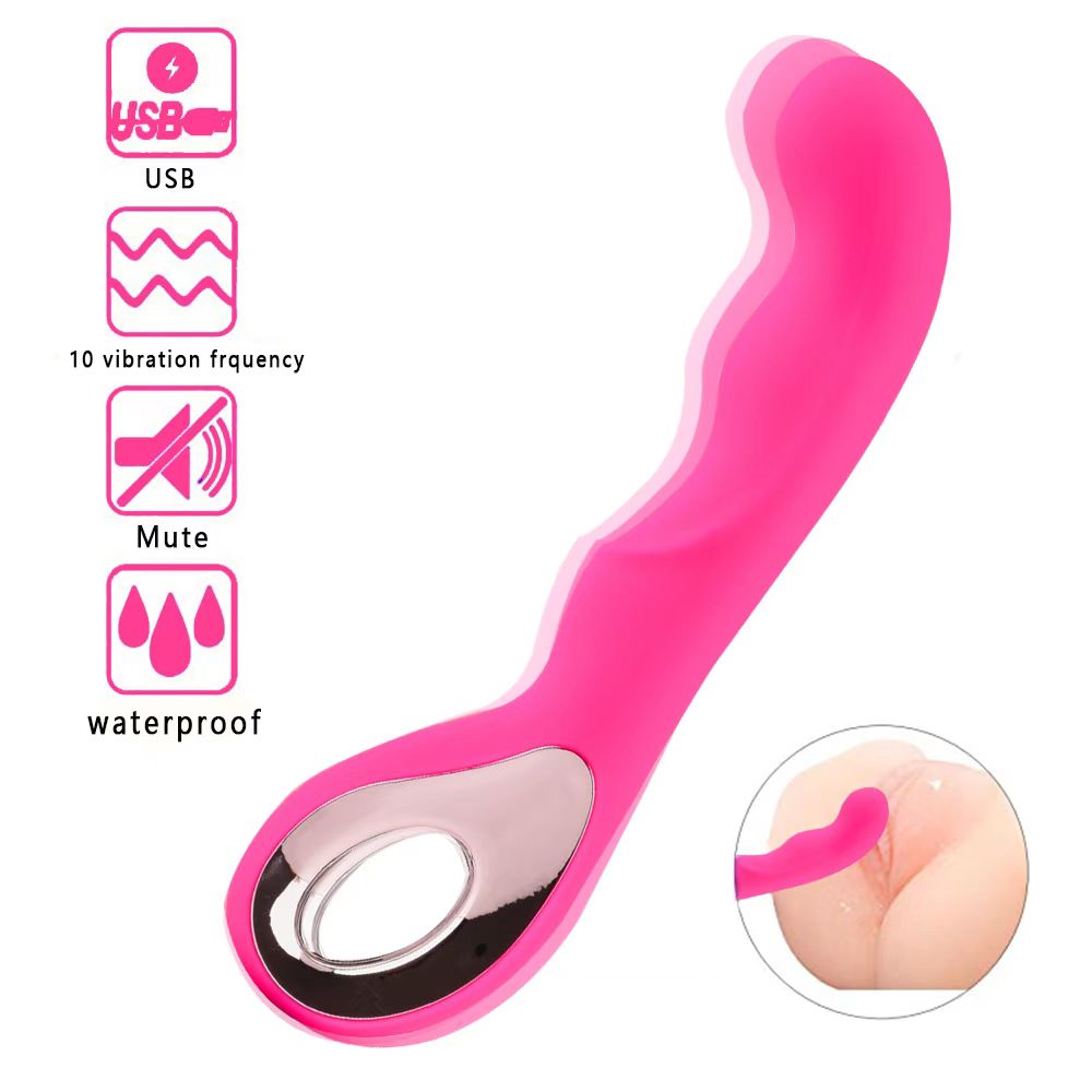 Waterproof Powerful women AV stick vibrator G Point clitoral stimulator 10 Frequency female Masturbators