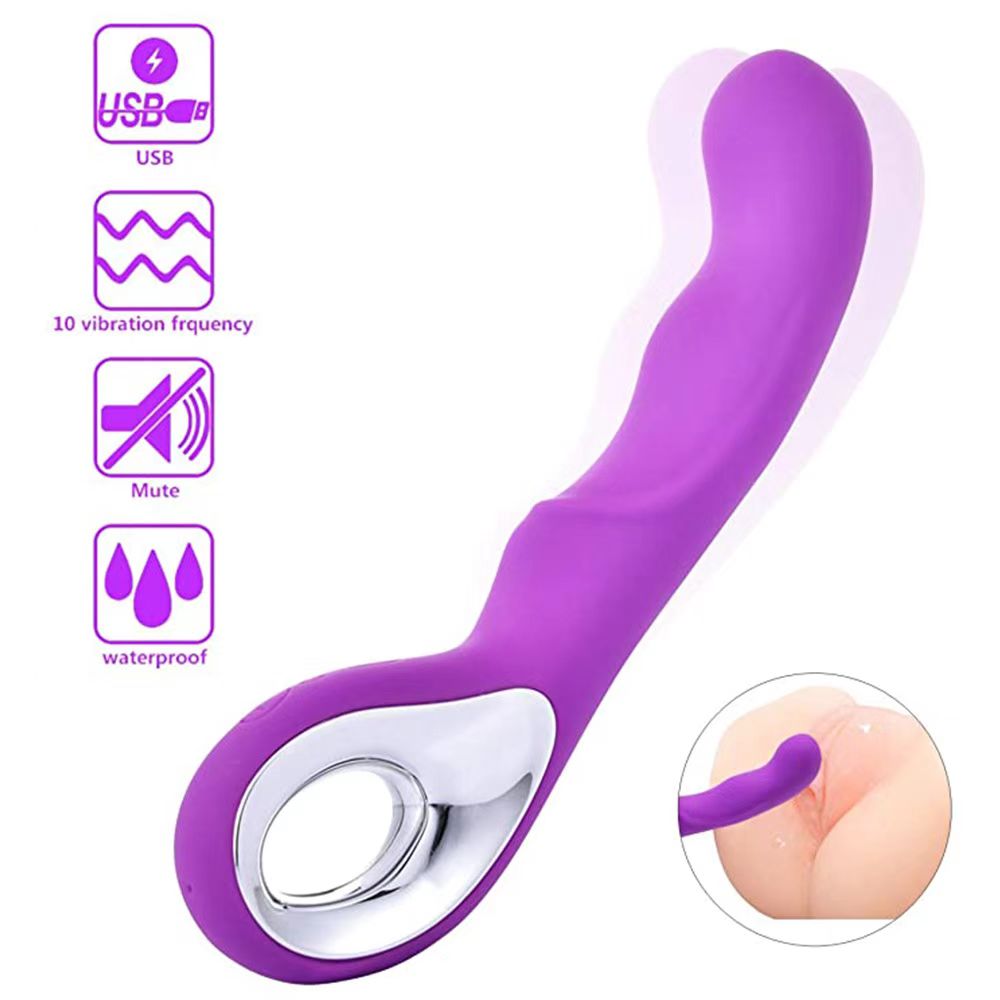 Waterproof Powerful women AV stick vibrator G Point clitoral stimulator 10 Frequency female Masturbators