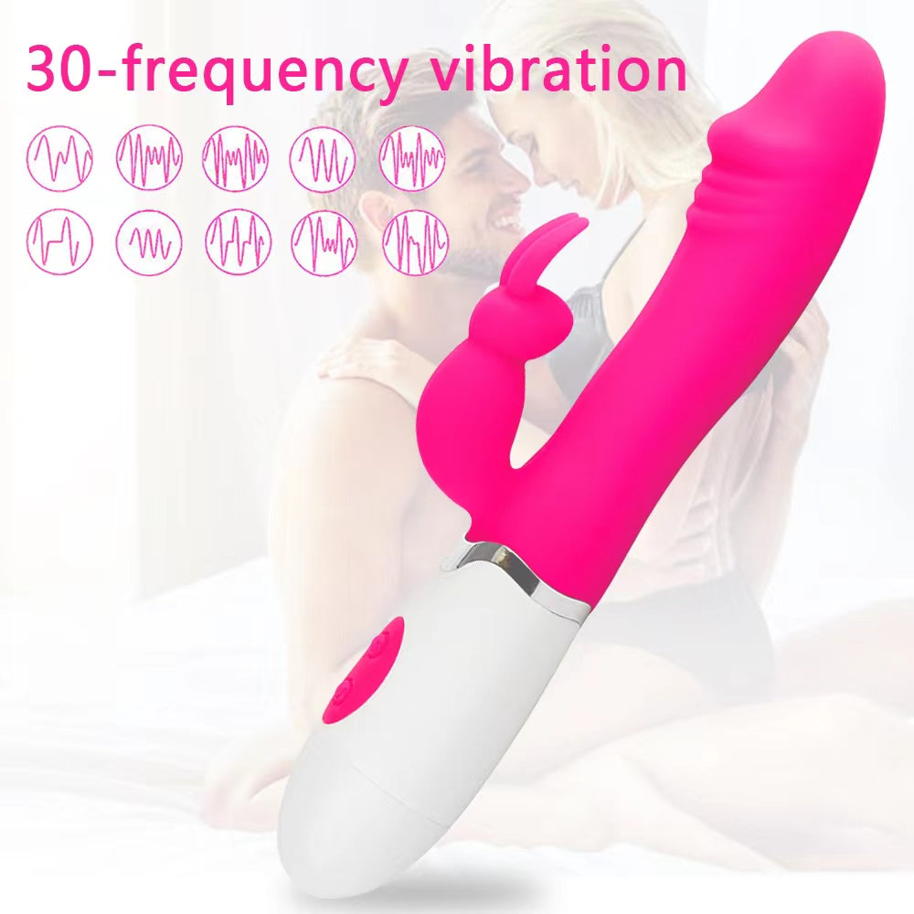 Female Masturbation Electric AV Vibrant Couple Massage and Rabbit AV Stick Adult Sexual Products