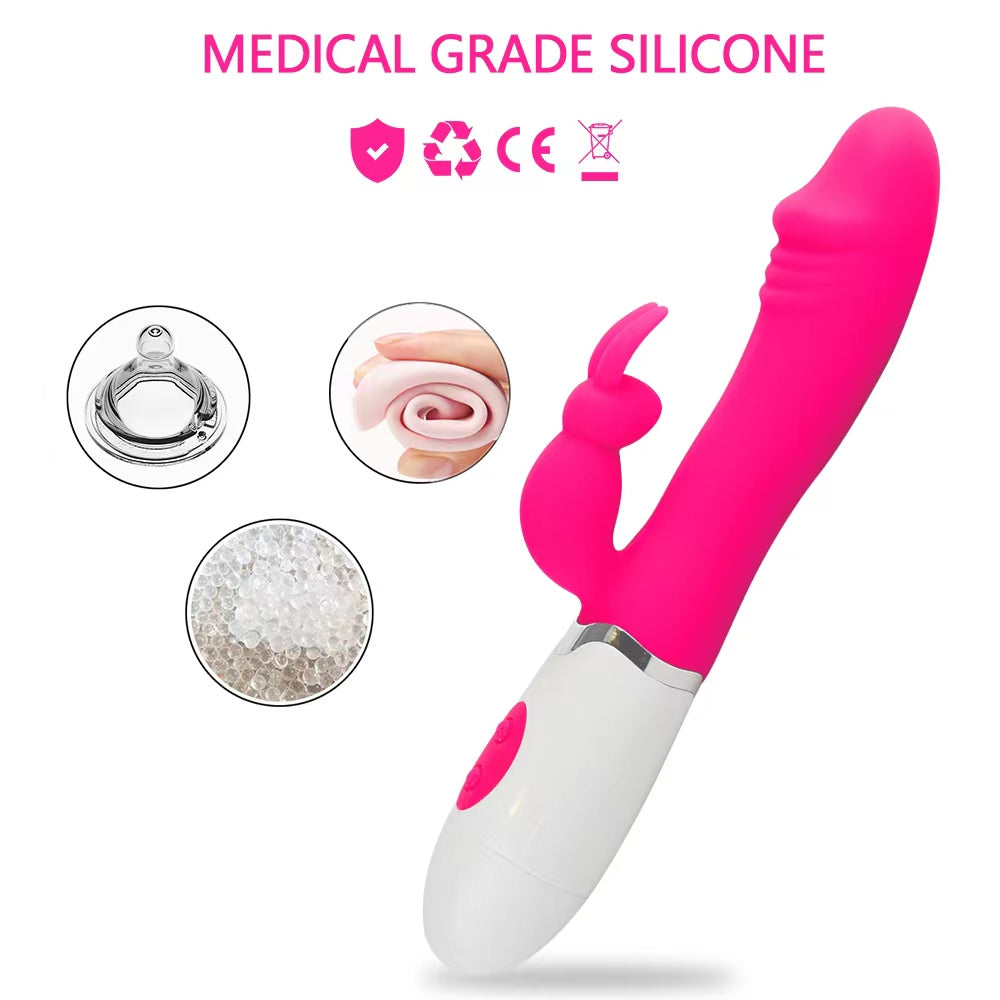 Female Masturbation Electric AV Vibrant Couple Massage and Rabbit AV Stick Adult Sexual Products