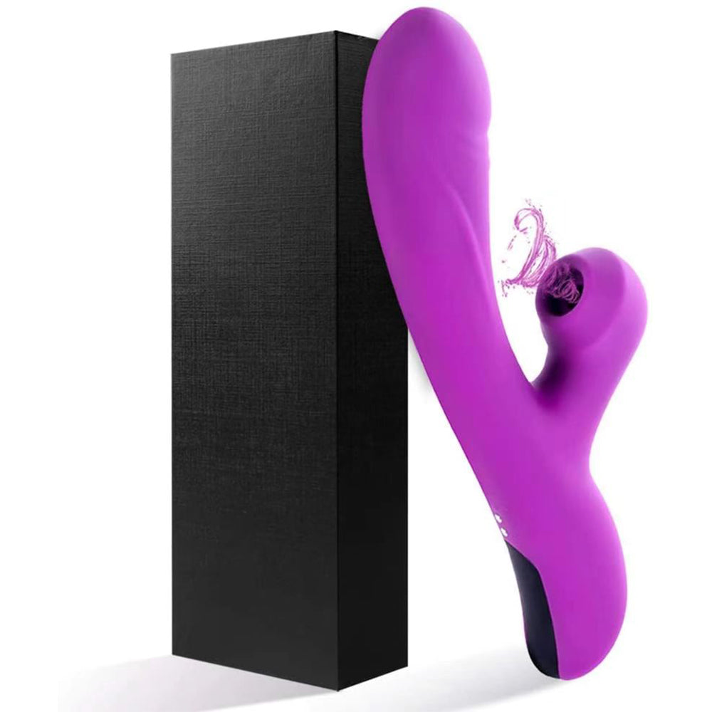 Clitoral sucking Dildo vibrator G-spot vibrator Thrusting Sucking Rabbit Massager clitoral stimulator