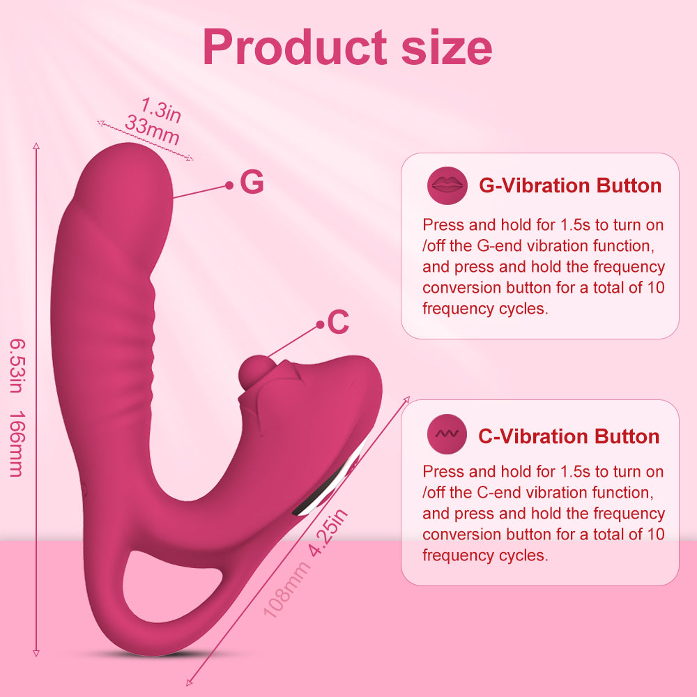 10-frequency dual vibration couple flirting masturbation device for women wearable dildo adult products