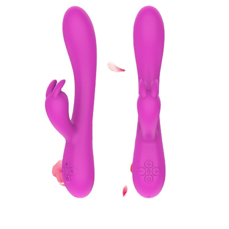 Double Motor 16 Vibrations Female Sex Toys Dildos and Vibrators Adult G Spot Rabbit Vibrator Sex Dido Toy with Heating