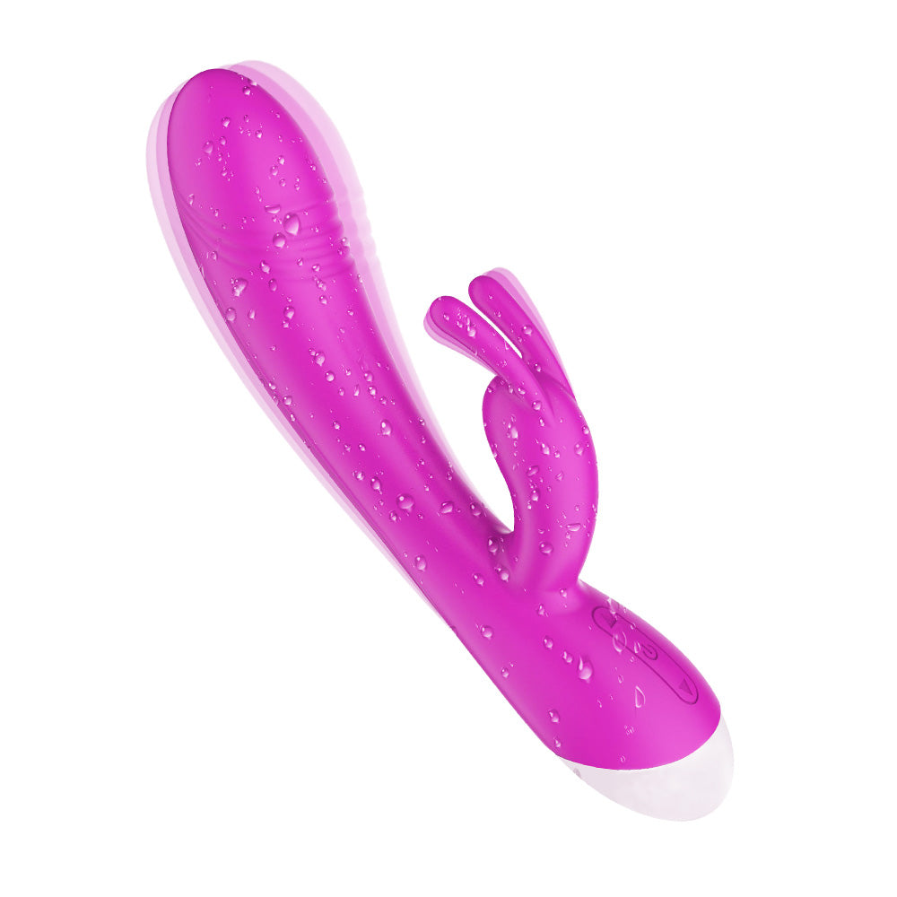 Adult products, 10 frequency double headed rabbit massage stick, female masturbator, vibrator, sex products