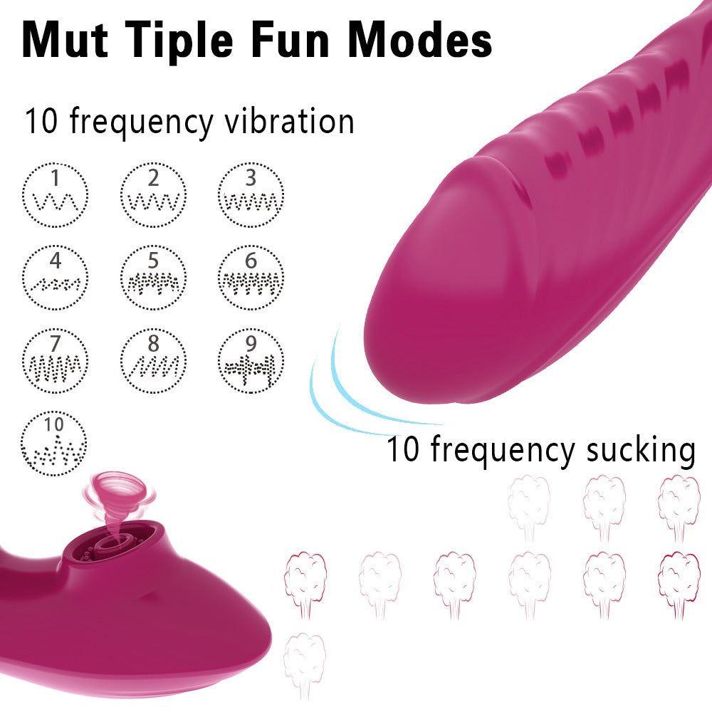 USB 10 frequency sucking vibrator remote control g spot vibrator clitoral stimulator female masturbation machine
