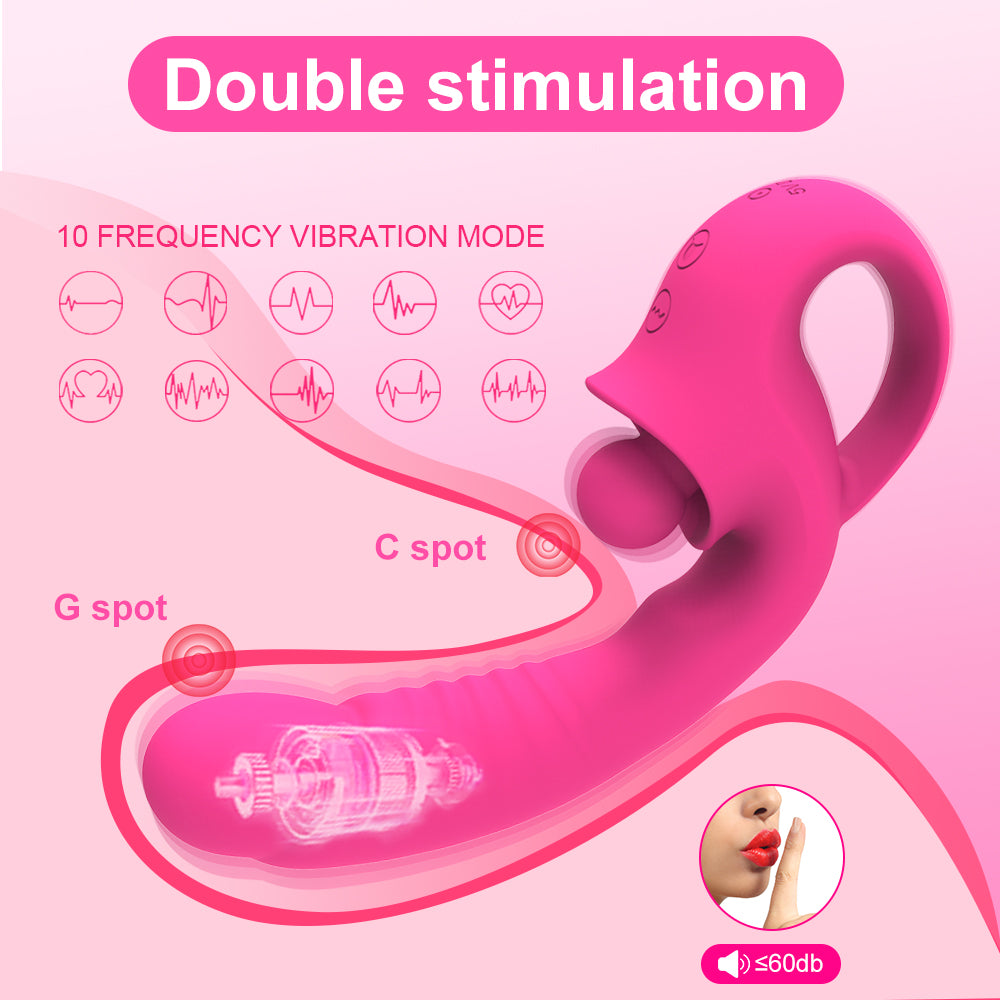 Hot selling Female Masturbation Dildo Vibrator for women G spot Clitoral stimulation flapping vibrator Adult Sex Toys For Woman