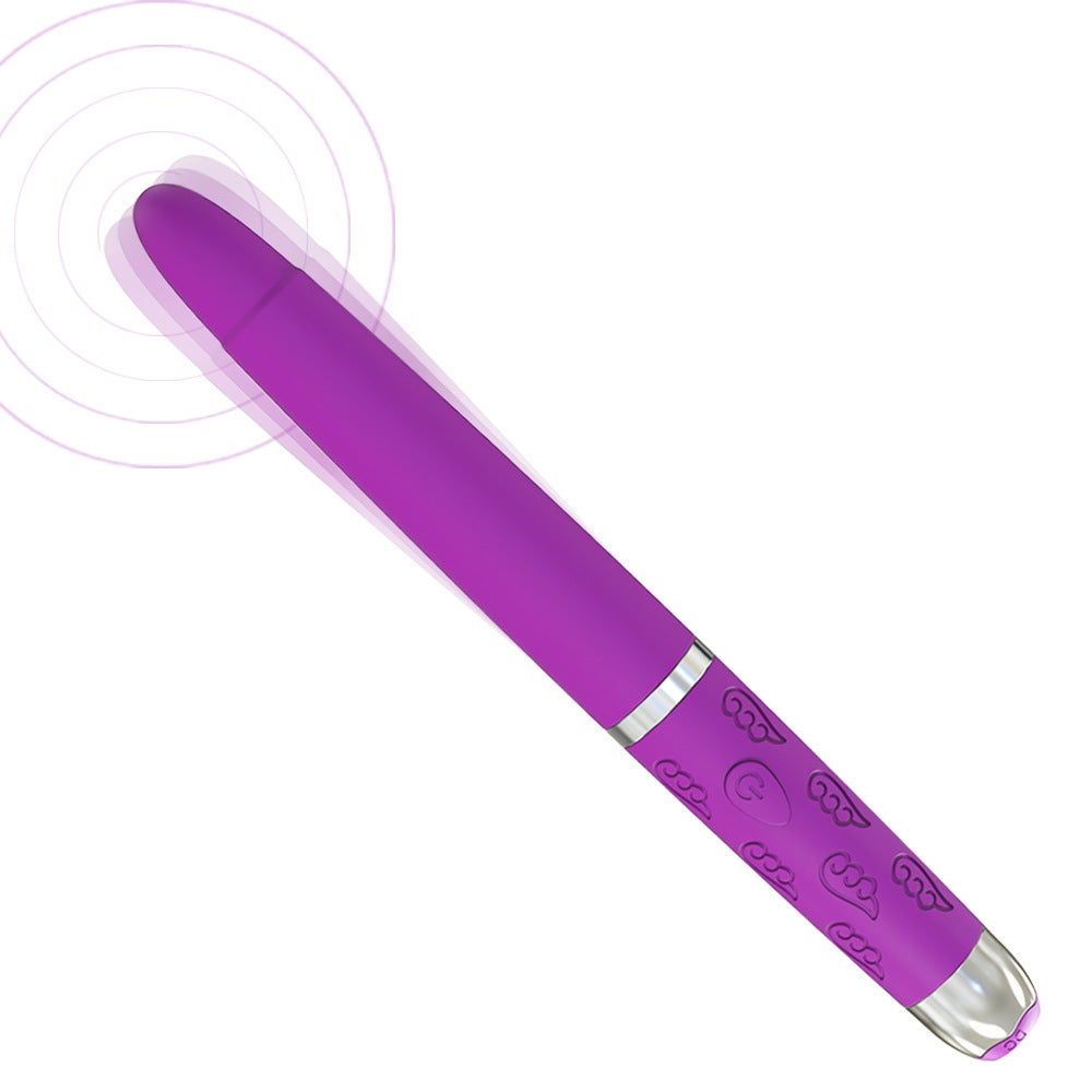 Rechargeable Waterproof Massage Stick Female Electric Massage Climax Masturbation Mini Pen Vibrator
