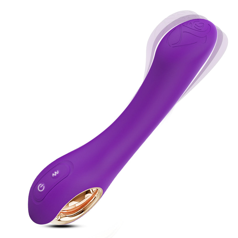 G Spot Vibrating Wand Massager with 9 Vibration Modes Rechargeable G Spot Clitoris Vibrator Massage For Women